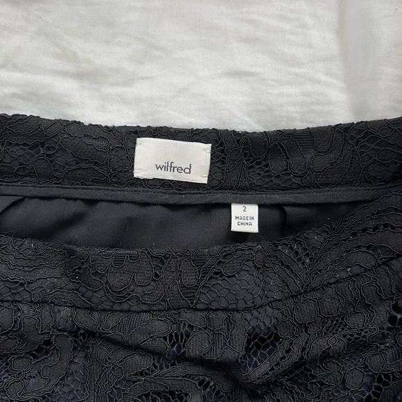 Aritzia black lace skirt - Picture 4 of 4